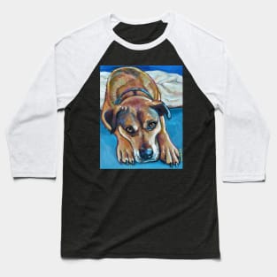 COLORFUL MASTIFF MIX Baseball T-Shirt